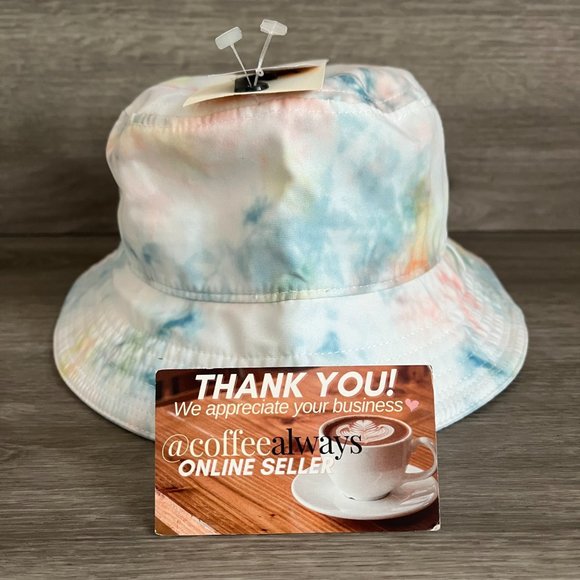 Vans Parks Project Leave It Better Than You Found It Tie Dye Bucket Hat NWT - Picture 3 of 5